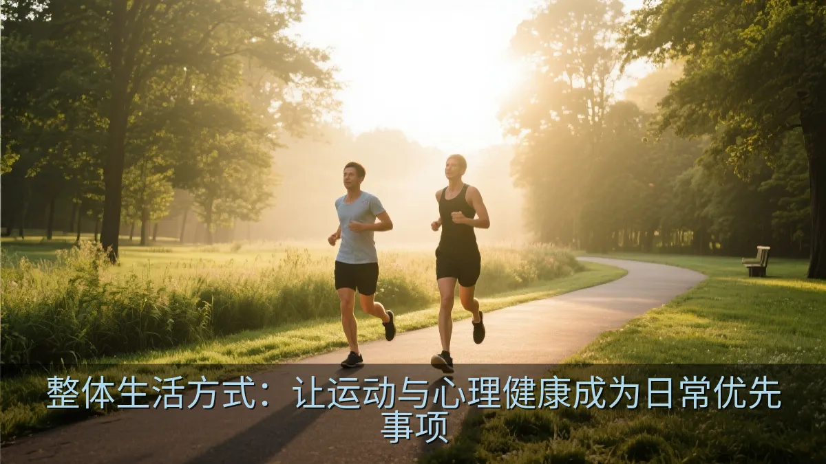 整体生活方式：让运动与心理健康成为日常优先事项