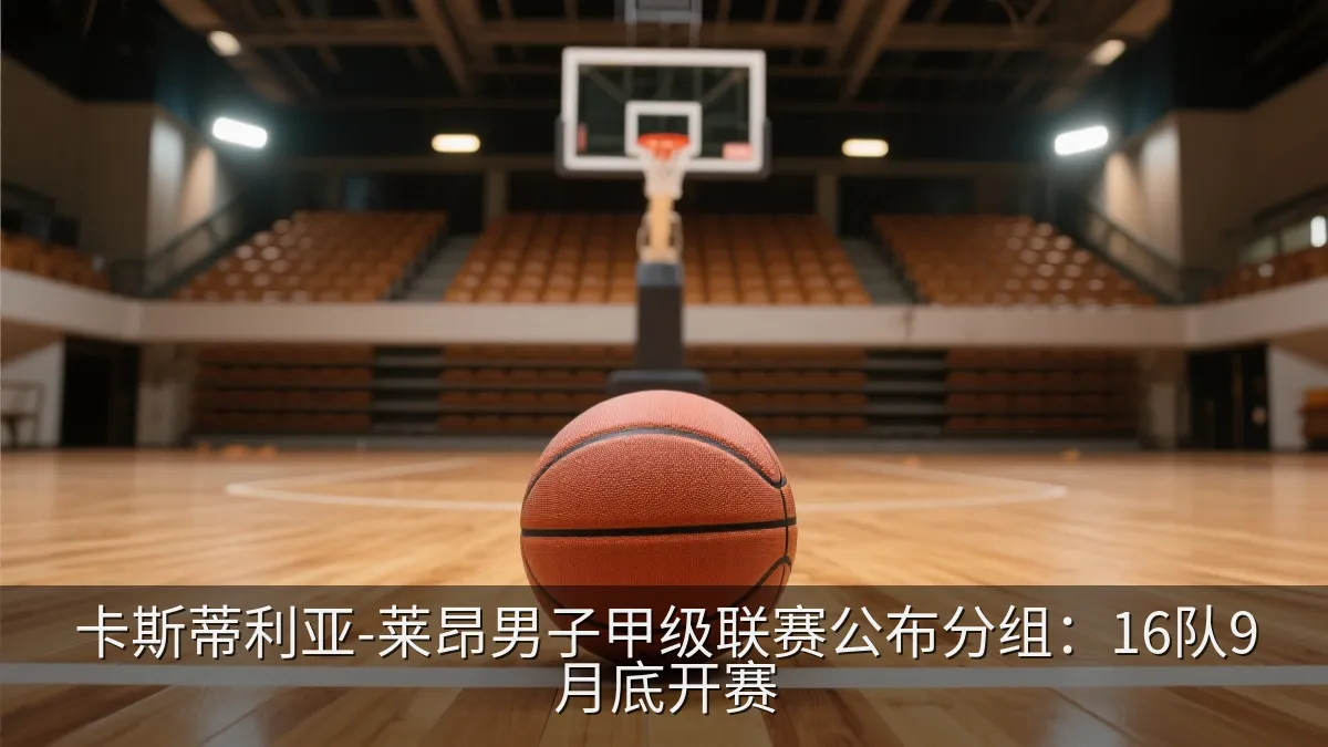 篮球场上的比赛用球与篮筐